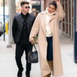 Priyanka Chopra in a Beige Coat Was Seen Out with Nick Jonas in New York
