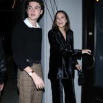 Bailee Madison in a Black Suit Arrives at Craig’s Restaurant in West Hollywood