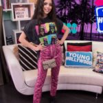 Jenna Ortega Visits the Young Hollywood Studio in Los Angeles