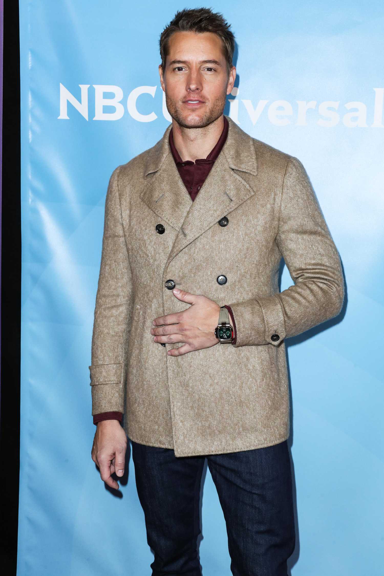 Justin Hartley Attends NBC Universal TCA Winter Press Tour in Los ...