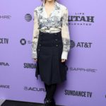 Sarah Gadon Attends the Black Bear Premiere During 2020 Sundance Film Festival in Park City