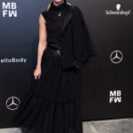 Sina Tkotsch Attends 2020 Riani Fashion Show in Berlin