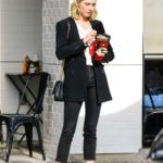 Candice King in a Black Blazer Was Seen Out in Los Angeles