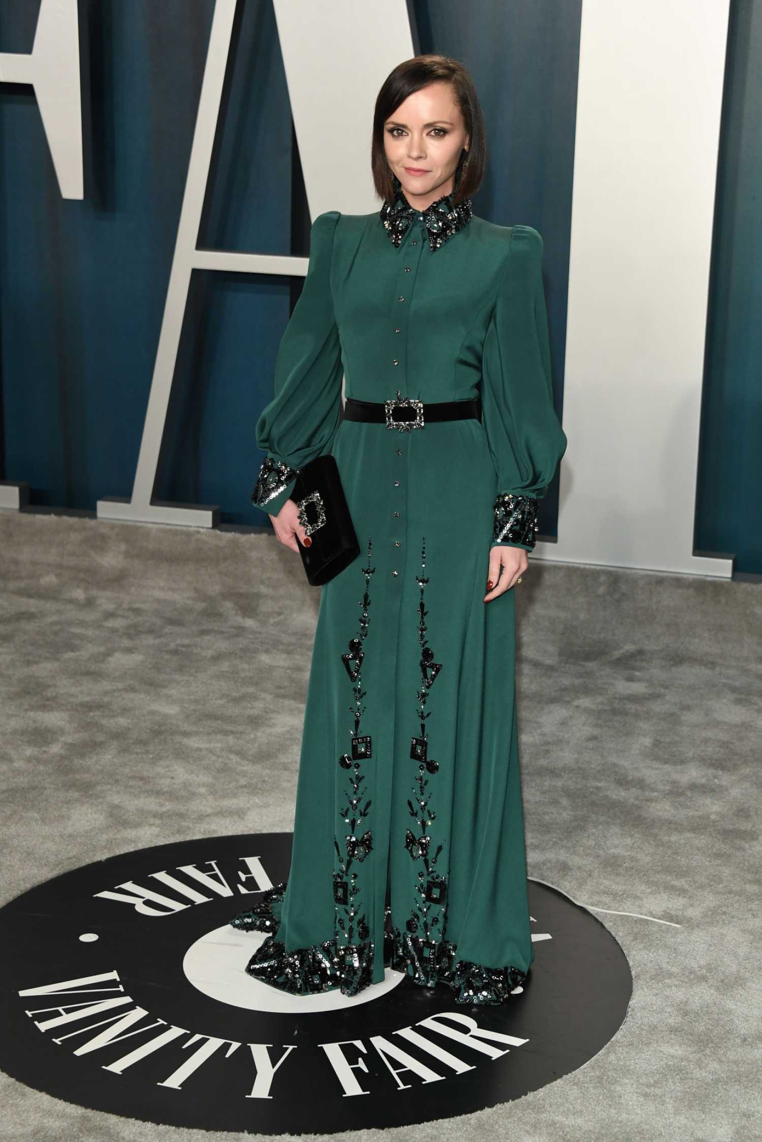 Christina Ricci Attends The 92nd Academy Awards Vanity Fair Oscar Party