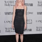 Katherine McNamara Attends the Vanity Fair and Lancome Women in Hollywood Celebration at SoHo House in West Hollywood
