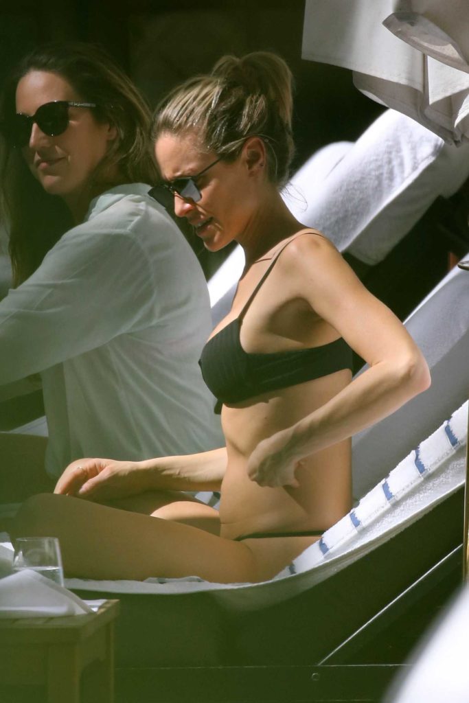 Kristin Cavallari in a Black Bikini