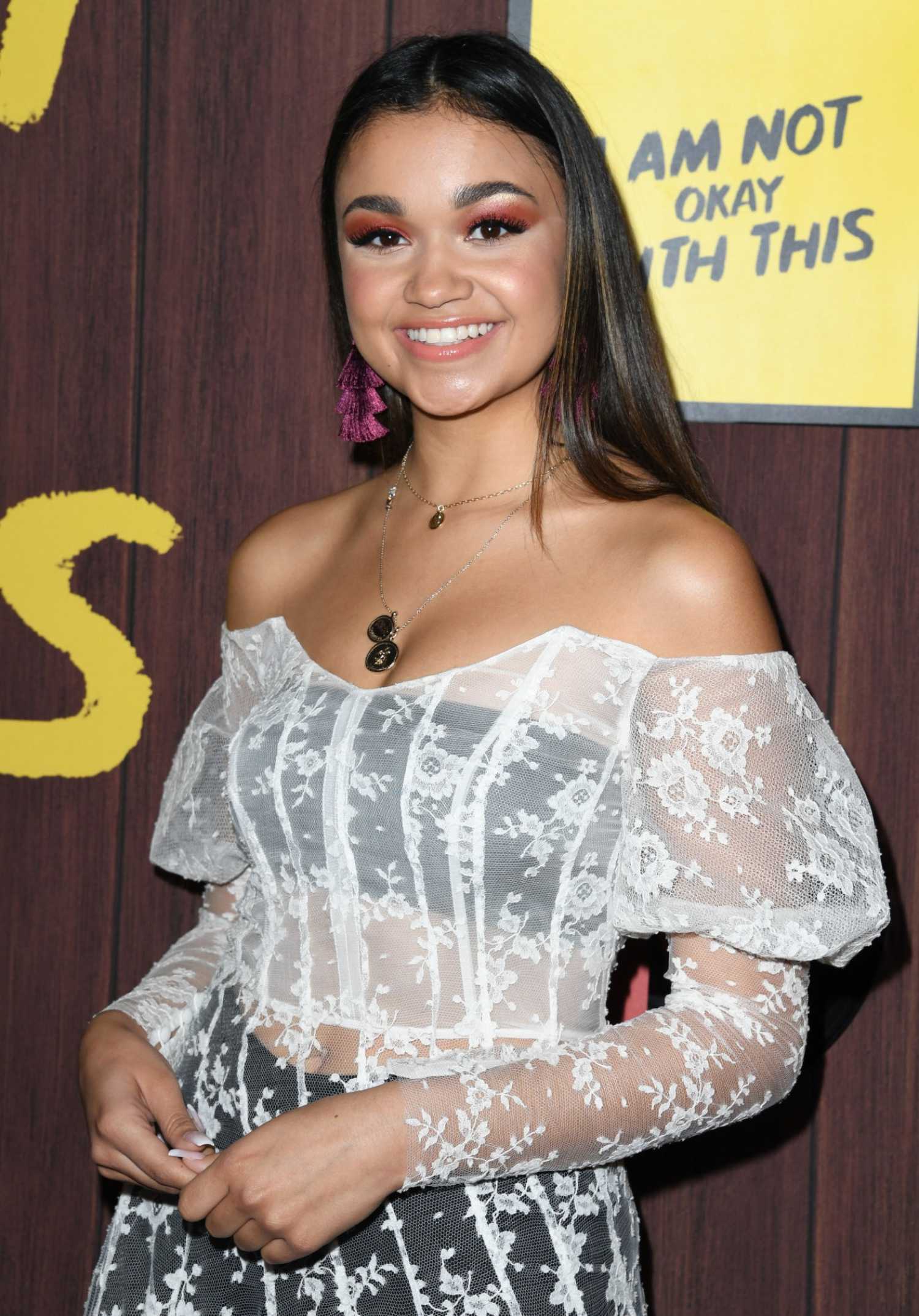 Madison Bailey Attends I Am Not Okay With This Premiere In Los Angeles