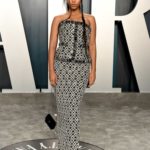 Taylor Russell Attends the 92nd Academy Awards Vanity Fair Oscar Party in Beverly Hills