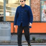 Bradley Cooper in a Blue Jacket Was Seen Out in New York