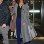 Mandy Moore in a Gray Coat Was Seen Out in New York
