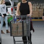 Nikki Bella in a Black Top Goes Shopping at Whole Foods in Sherman Oaks