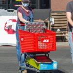 Alyson Hannigan in a Face Mask Goes Shopping at Ace Hardware Store in Los Angeles
