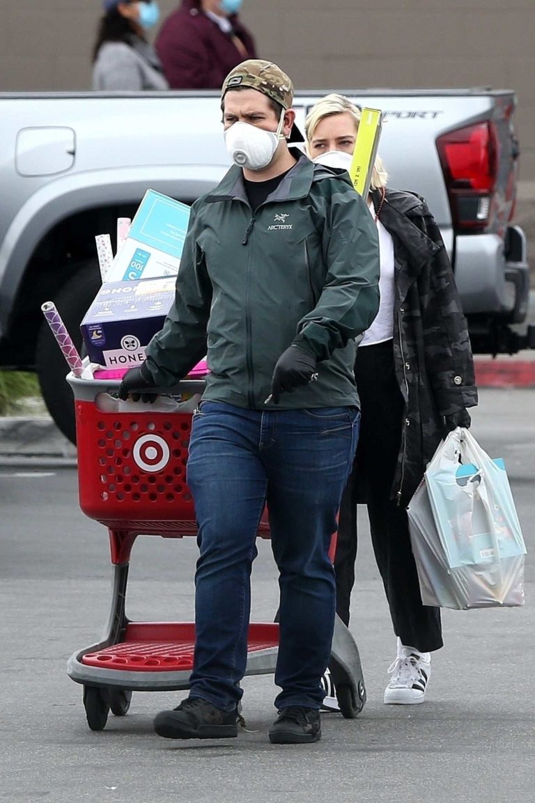 Aree Gearhart Goes Shopping Out with Jack Osbourne in Los Angeles