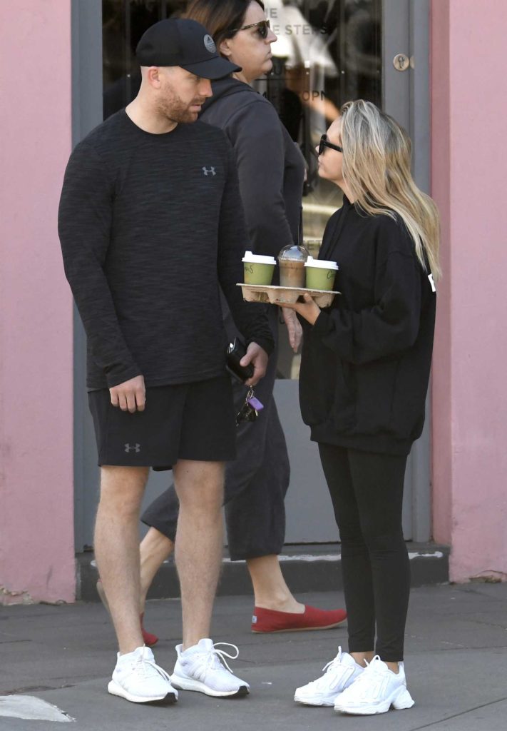 Samantha Jade Gibbs in a Black Hoody