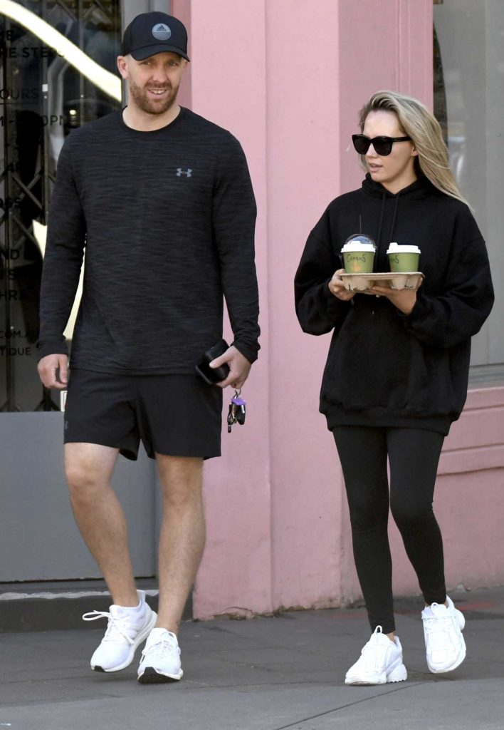 Samantha Jade Gibbs in a Black Hoody