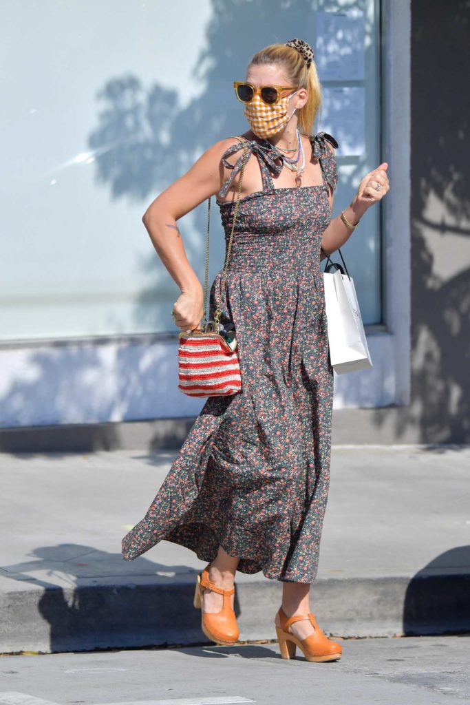 Busy Philipps in a Protective Mask