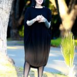 Kat Von D in a Black Dress Was Seen Out in Los Angeles