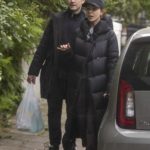 Stacey Dooley in a Black Cap Was Seen Out with Kevin Clifton in Notting Hill