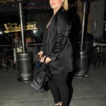 Kelsea Moscatel in a Black Blazer Was Seen Out in Beverly Hills