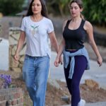 Madeleine Stowe in a White Tee Was Seen Out with Her Daughter May Theodora Benben in Pacific Palisades