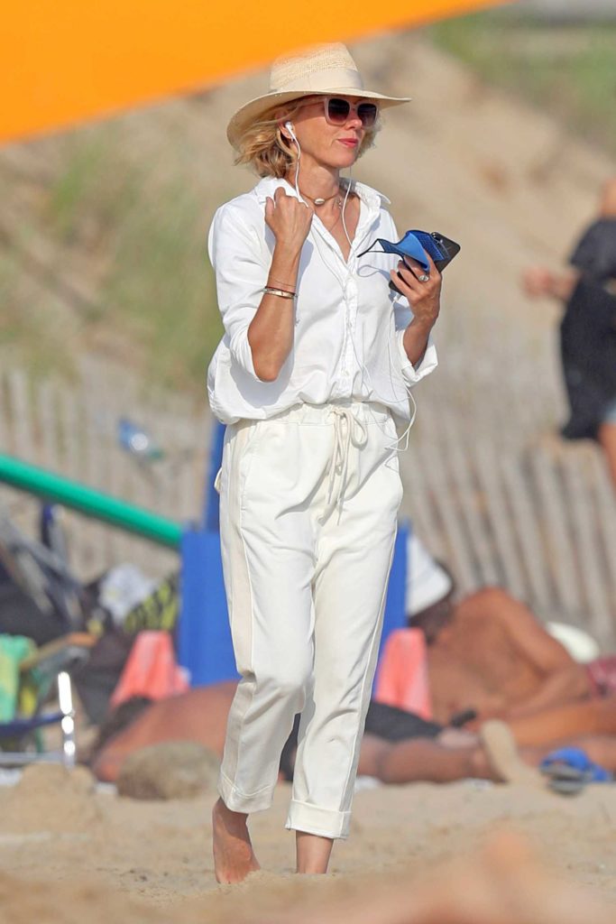 Naomi Watts in a White Shirt