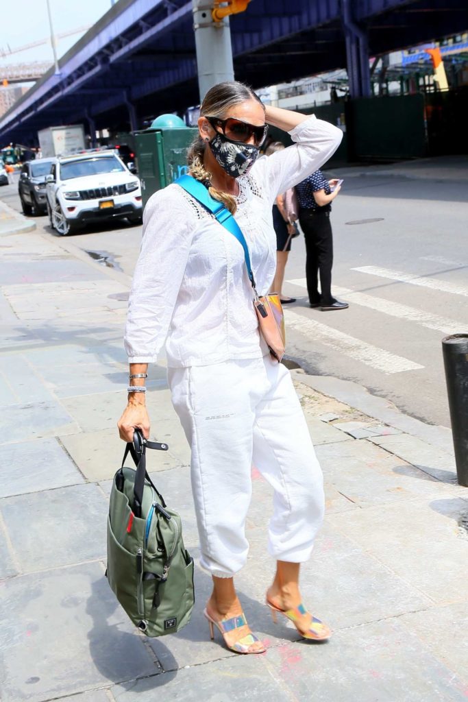 Sarah Jessica Parker in a White Blouse