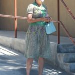 Alia Shawkat in a Colorful Dress Was Seen Out in Los Angeles