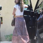 Jennifer Meyer in a White Tee Was Seen Out in Los Angeles