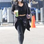 Cheryl Burke in a Black Adidas Cap Heads to the DWTS Studio in Los Angeles