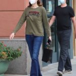 Geena Davis in an Olive Sweatshirt Was Seen Out in Beverly Hills