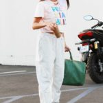 Jeannie Mai in a White Sneakers Heads to the DWTS Studio in Los Angeles