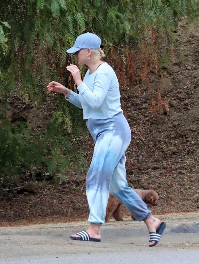 Katy Perry in a Blue Cap