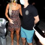 Lele Pons in an Animal Print Dress Was Seen Out with Mystery Man in Los Angeles