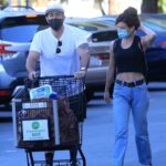 Corin Jamie-Lee Clark in a Black Top Goes Grocery Shopping in West Hollywood