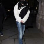 Cher in a Black Protective Mask Arrives at BBC Studios in London