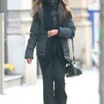 Chanel Iman in a Black Outfit Was Seen Out in Soho, New York