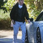 Ellen Degeneres in a Grey Sweatpants Was Seen Out in Montecito