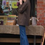 Kelly Rutherford in a Brown Blazer Was Seen Out with a Mystery Man in Beverly Hills