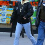 Lily-Rose Depp in a Black Protective Mask Was Seen in East Village Park in New York
