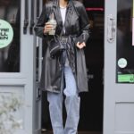 Arabella Chi in a Black Trench Coat Was Spotted on the Kings Road in London
