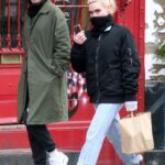 Billie Piper in a Black Jacket Was Seen Out with Johnny Lloyd During a Stroll Through Trendy Portobella Market in London