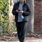 Tiffani Thiessen in a Black Jacket Was Seen Out in Los Angeles