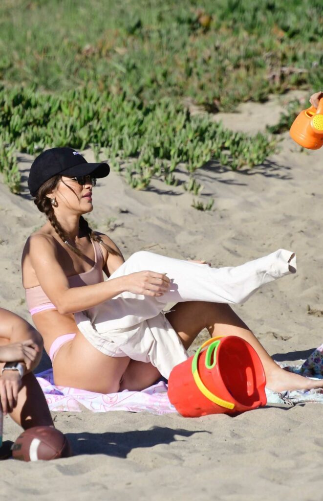 Camila Coelho in a Bikini Top