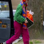 Iris Law in a Brightly Coloured Ensemble Was Seen Out in London