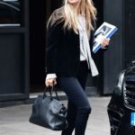 Kate Moss in a Black Blazer Was Seen Out in London