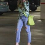 Sofia Vergara in a Blue Ripped Jeans Was Seen Out in Beverly Hills