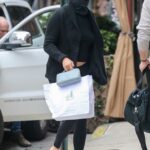 Yolanda Hadid in a Green Knit Hat Was Seen Out in New York