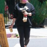 Hilary Duff in a Black Outfit Was Seen Out in Studio City