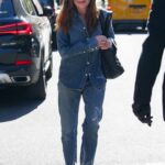 Julianne Moore in a Denim Outfit Was Seen in Manhattan, NYC