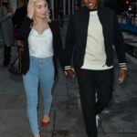 Nicola Adams in a White Sneakers Was Seen Out with Ella Baig in London